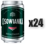 woda mineralna Cisowianka niegazowana 0,33L 24 szt.