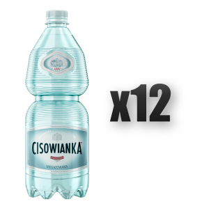 woda mineralna Cisowianka niegazowana 1,0 L 12 szt.