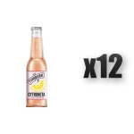 Tymbark Cytroneta Napój gazowany o smaku rabarbarowym 330 ml 12 szt.
