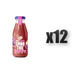 Hortex Przetarte Smoothie jabłko, banan, czerwone winogrona, wiśnia, aronia, burak z dodatkiem rozdrobnionego siemienia lnianego 250ml 12 szt.