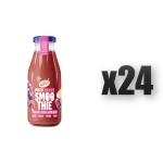 Hortex Przetarte Smoothie jabłko, banan, czerwone winogrona, wiśnia, aronia, burak z dodatkiem rozdrobnionego siemienia lnianego 250ml 24 szt.