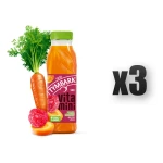 Tymbark Vitamini Sok malina marchew jabłko 300 ml 3 szt.