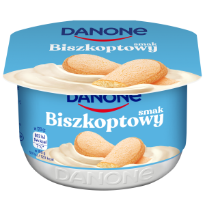 Biszkoptowy jogurt Danone 120 g