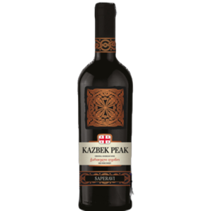 'Kazbek Peak Wino gronowe czerwone półsłodkie 750 ml