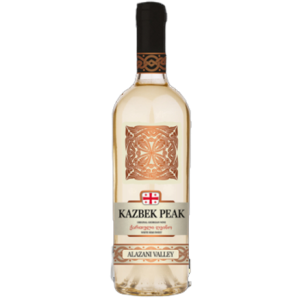 'Kazbek Peak White Semisweet Wino gronowe białe półsłodkie 750 ml