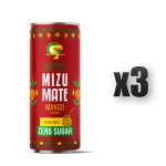 Mizu Mate Mango Zero Sugar 330 ml 3 szt.