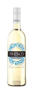 'wino fresco frizzante białe półsłodkie 750 ml