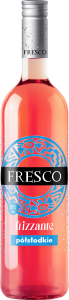 'wino fresco frizzante różowe półsłodkie 750 ml