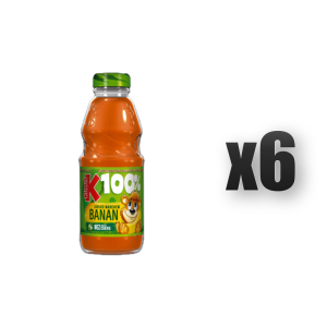 Kubuś 100% jabłko marchew banan 300 ml 6 szt.
