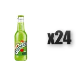 Tymbark Napój Niegazowany o Smaku Jabłko Kiwi - Szklana Butelka 250 ml 24 szt.