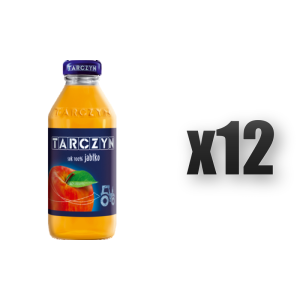 Tarczyn Sok 100% jabłko 300 ml 12 szt.