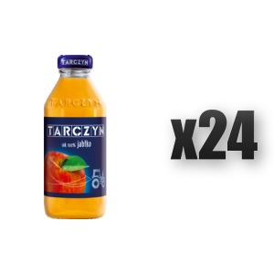 Tarczyn Sok 100% jabłko 300 ml 24 szt.