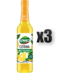 Łowicz Suplement diety Syrop o smaku cytrynowym 400 ml 3 szt.