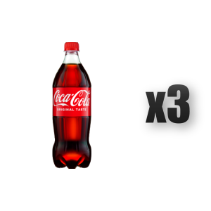 Coca Cola pet 850ml 3 szt.