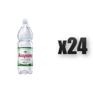 Muszynianka woda mineralna częściowo odgazowana, wysokozmineralizowana 1,5 l 24 szt.
