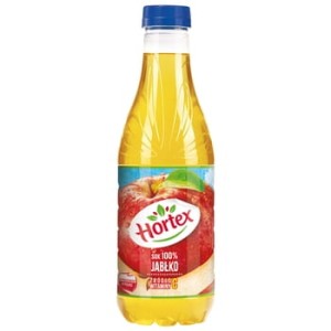 Sok 100% jabłko PET Hortex 1 l