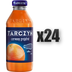 Tarczyn Napój czerwony grejpfrut 300 ml 24 szt.