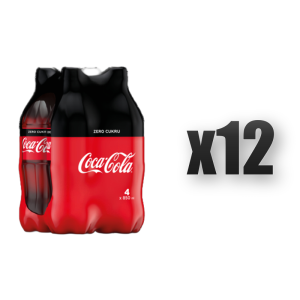 Coca-Cola Zero 0.85L x4 12 szt.