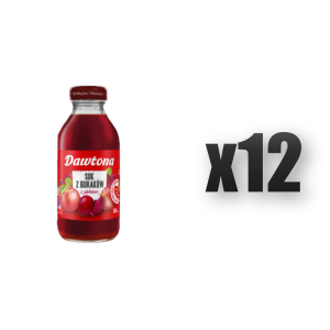 Sok z buraków z jabłkiem 300ml Dawtona 12 szt.
