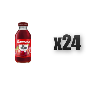 Sok z buraków z jabłkiem 300ml Dawtona 24 szt.