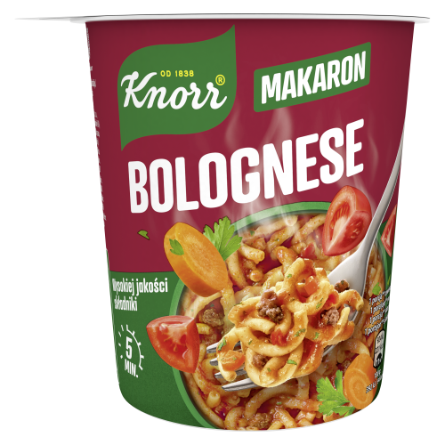 Danie makaron boloński Knorr 60 g Danie makaron boloński Knorr 60g