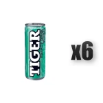Tiger Mojito Gazowany napój energetyzujący o smaku mojito 250 ml 6 szt.