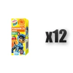 Hortex Leon i Przyjaciele pomarańcza-jabłko sok 100% kartonik 200ml ze słomką 12 szt.