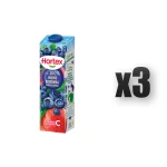 Hortex Sok 100% Jabłko Borówka Amerykańska karton 1L 3 szt.