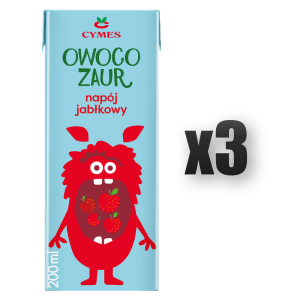Victoria Cymes napój jabłkowy 200 ml 3 szt.