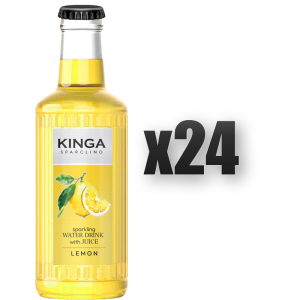 Kinga Pienińska napój Sparclino Lemon 250ml glass 24 szt.