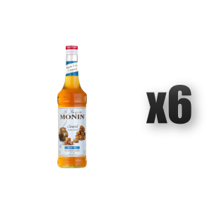 Monin Caramel Sugar Free - syrop bezcukrowy karmelowy 0,7l 6 szt.