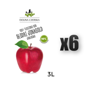 Sok NFC jabłkowy Jonagold 100% Dolina Czerska 3L 6 szt.