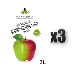 Sok NFC jabłkowy Ligol 100% Dolina Czerska 3L 3 szt.