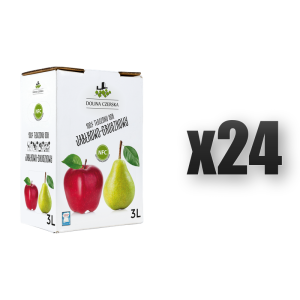 Sok NFC jabłkowo-gruszkowy 100% Dolina Czerska 3L 24 szt.