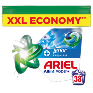 Ariel Allin1 PODS+ Touch of Lenor Fresh Air Kapsułki do prania, 38 prań