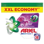 Ariel All in 1 PODS + Touch Of Lenor Amethyst Flower 38 prań