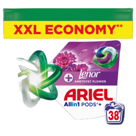 Ariel All in 1 PODS + Touch Of Lenor Amethyst Flower 38 prań 126296251%2F49356868%2F175358.png