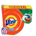 Vizir Platinum PODS + Fairy Effect Kapsułki do prania, 35 prań 857,5g