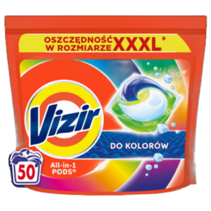 Vizir Kapsułki do prania All in1 PODS Color 50 szt. (50 x 18.2 g)