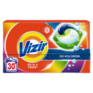 Vizir Kapsułki do prania All in1 PODS Color 30 szt. (30 x 18,2 g)