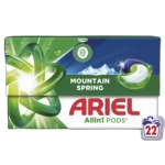 Ariel Allin1 PODS Mountain Spring Kapsułki do prania, 22 prania