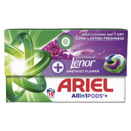 Ariel All in 1 PODS + Touch Of Lenor Amethyst Flower 19 prań 126296268%2F47190244%2F345866.png