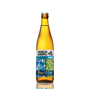 Piwo Trzech Kumpli - Pan IPAni Bezalkoholowe - butelka bezzwrotna 500 ml