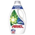 Ariel Płyn do prania + Touch Of Lenor Mountain Spring 50 prań 2,25 l
