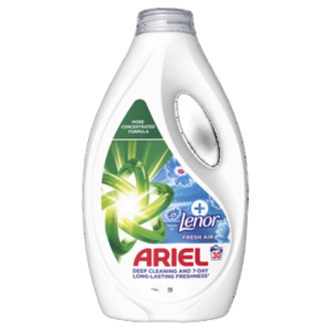 Ariel Płyn do prania + Touch Of Lenor Fresh Air 30 prań 1,35 l