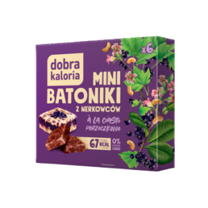 Mini batoniki z nerkowcami a la ciasto porzeczkowe 108 g
