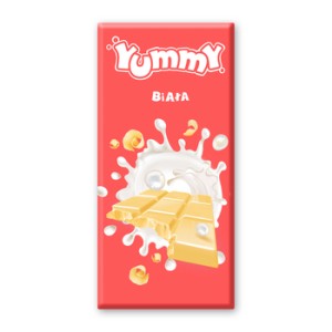 Cocoa Avenue tabliczka biała 85g
