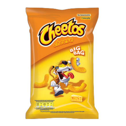 Chrupki Cheetos o smaku sera 85 g Chrupki Cheetos o smaku sera 85g