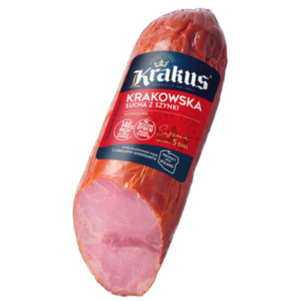 Kiełbasa krakowska sucha Krakus 250 g Kiełbasa krakowska sucha Krakus 250g
