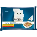 GOURMET PERLE Gravy Delight Kurczak 4x85g